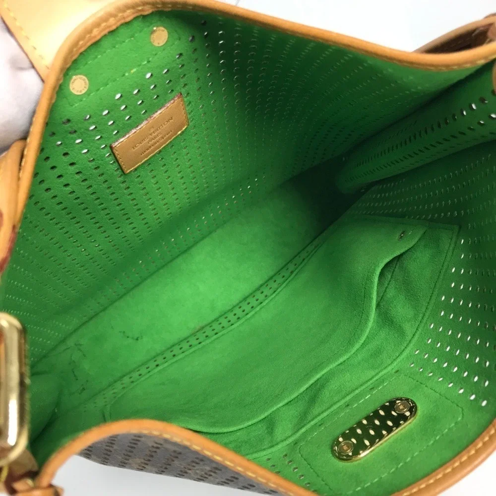 LOUIS VUITTON Brown Monogram Canvas Shoulder Bag